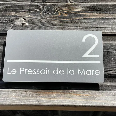 Дом отдыха Pressoir De La Mare Superhote 12 Minutes De Cabourg *